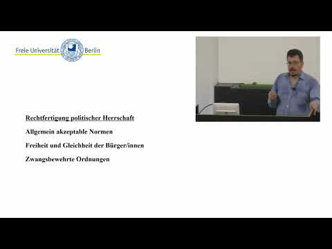 Der neuere Liberalismus: John Rawls  1 | Vorlesung 14 Moderne politische Theorie | Prof. Ladwig