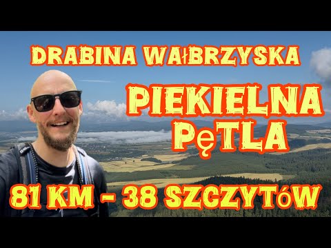 The Wałbrzych Ladder, or my Wałbrzych Thud. 38 peaks in one go.