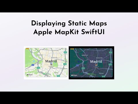 Displaying Static Maps with Apple MapKit in SwiftUI (Dark Mode)