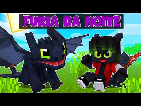 NASCI como um BEBÊ FURIA DA NOITE no Minecraft