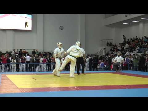KWU-2014. Final - Gruzdov Artem vs. Timchenko Sergey (Boys 16-17 years +75 kg)