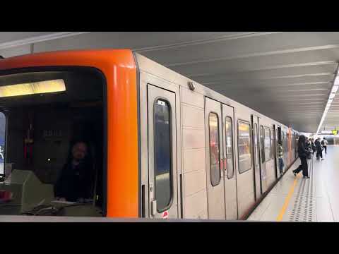 Arriving & Departing a M3 Li. M6 to Baudouin in Station Heizel In Brussel