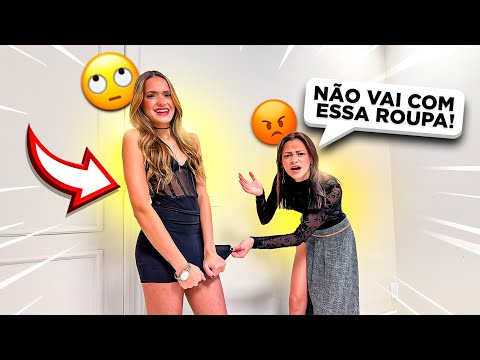 MINHA IRMÃ NÃO DEIXOU EU IR DE SAIA CURTA PARA A FESTA! *deu ruim*