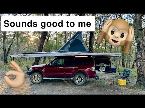 My Full Camp Setup ( ASMR ) - Gen 4 Pajero