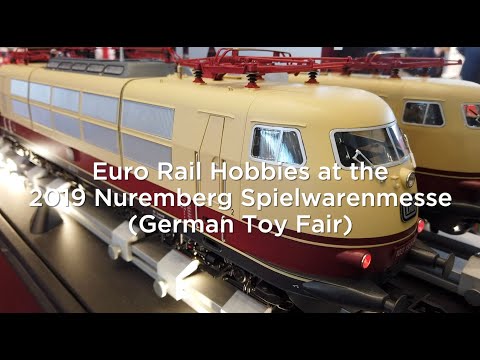 Euro Rail Hobbies & More at the 2019 German Toy Fair (Spielwarenmesse)