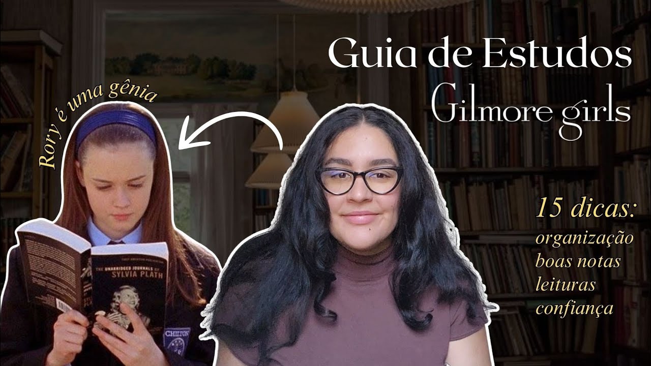 Como estudar como a Rory Gilmore ☕️🍁📚 | Guia completo para hábitos produtivos e dicas de estudo