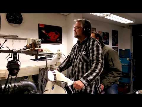 Vespa GL 150 (DR 177) auf dem Leistungsprüfstand