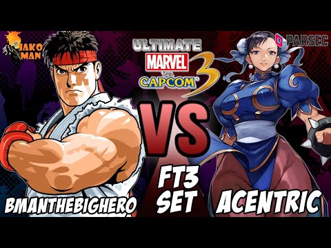 UMVC3 Parsec FT3 Set - BManTheBigHero VS Acentric
