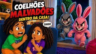 Parte2- OS COELHÕES INVADIRAM NOSSA CASA! 