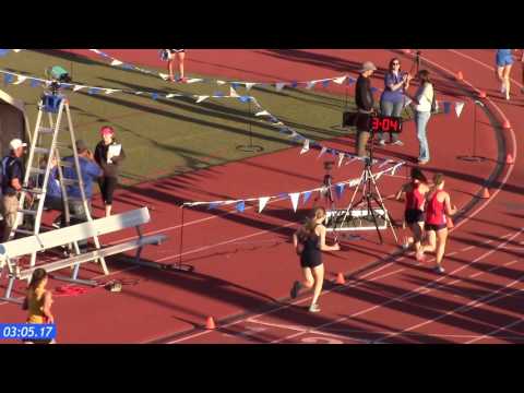 2017 Delta League Championships - Varsity Girls 1600m, section 2