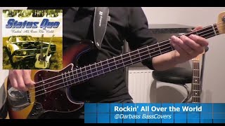 Rockin&#39; All Over the World (Status Quo) - Bass Cover 🎧