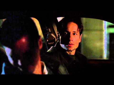 The X Files Mulder punches Krycek You're gonna keep me in the dark Yeah 4x08 Tunguska