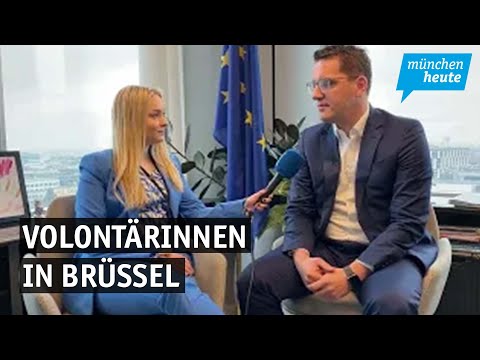 Volontärinnen stellen die Bayerische Vertretung in Brüssel vor!