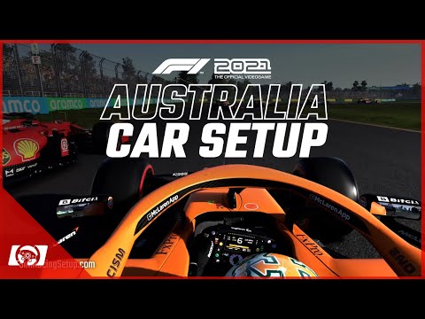 F1 2021 Australia Car Setup - Good Race/Career Mode Setup