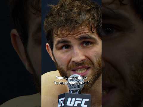 Matthieu Letho Duclos répond à ses haters 🗣️ #UFCParis