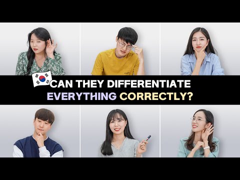 Native Speakers Take Korean Listening Test