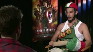 CAPTAIN AMERICA - Winter Soldier vs CAPTAIN ITALY (funny Chris Evans, Sebastian Stan) video