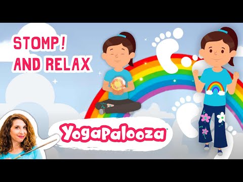 Stomp, move, roar and RELAX with @yogapalooza!