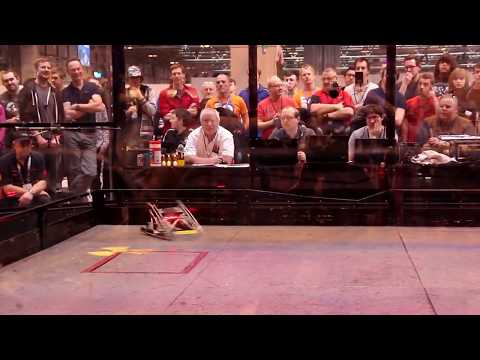 FRA Q8   Shard v Conker 3 v Beauty 8   RC Combat Robot Wars   2019 RC World Championships