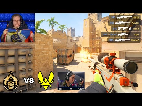 ohnepixel reacts to MongolZ vs Vitality HIGHLIGHTS - BLAST Austin Major 2025 | Grand Final