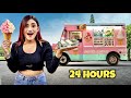 Eating Only Ice Cream For 24 HOURS 🍦| SAMREEN ALI