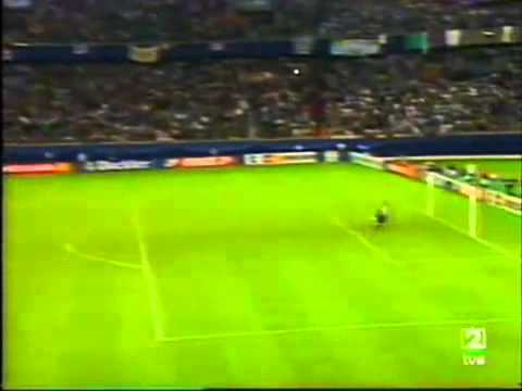 Goles Históricos: Gol de Nayim Zaragoza 2 - Arsenal 1 (Recopa Europa 1995)