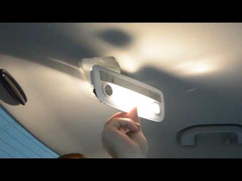 How to (DIY) Remove or Replace back Dome Light Mercedes C Class w204 2012