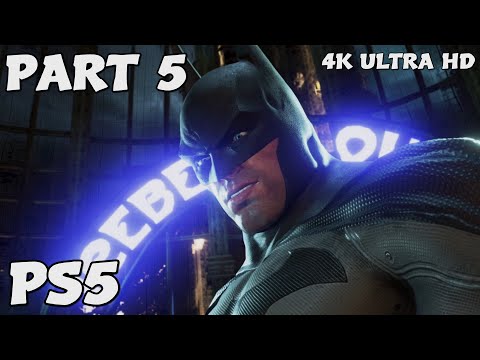 Batman Return to Arkham City Remastered PS5 4K Walkthrough Gameplay FULL GAME PART 5 No Commentary
