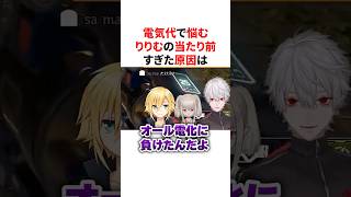 電気代で悩んでいた原因が当たり前すぎたりりむ　#VTuber#にじさんじ#雑学#豆知識