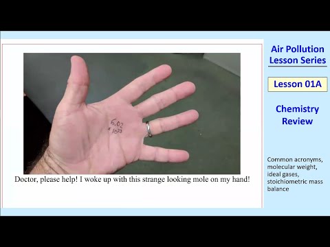 Air Pollution Lesson 01A: Chemistry Review