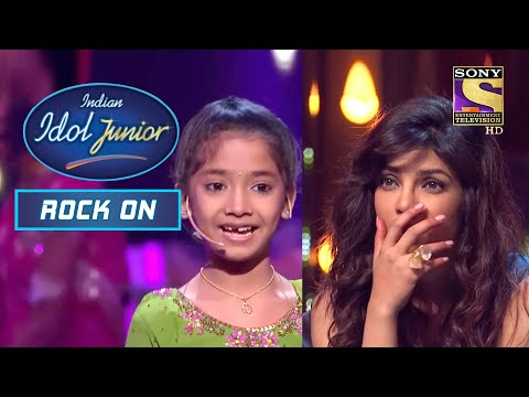 Sugandha की Perfect Singing को सुनकर Priyanka हुई Shocked! | Indian Idol Junior | Rock On