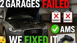 Audi A6 Oil pressure fault - Two garages Tried, We found the real problem!