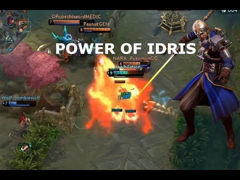POWER OF IDRIS! Vainglory 5v5