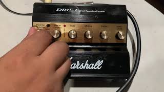 Video thumbnail for Marshall Drp-1 preamp By Maxbaza by Peerasin