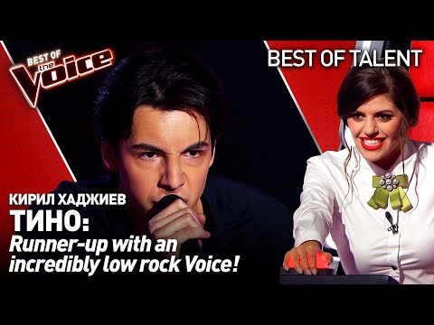 Talent with breathtakingly LOW voice ROCKS his way into the finals of The Voice!
