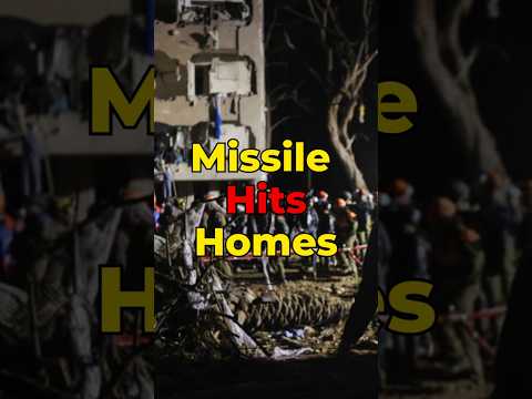 Iran Missile Strikes Arad | Dozens Injured in Residential Attack | Israel Under Fire