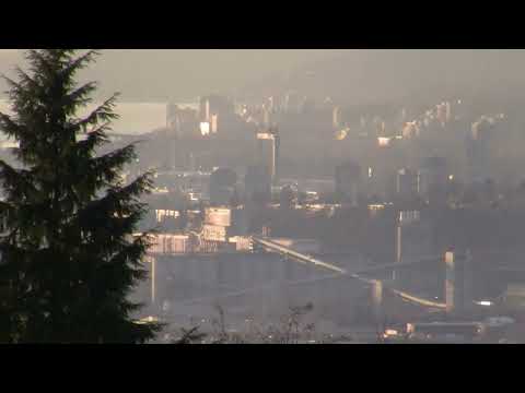 Burnaby Mountain  - January (Canon Vixia HF11)