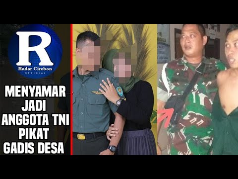 Pria Pengangguran Nyamar jadi TNI Gadungan