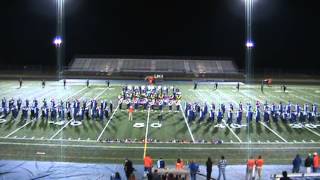 preview picture of video 'OOHS Marching Band Postgame 9/13/13  Born to Be My Baby'