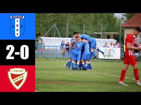 Monori SE - DVTK II. 2-0 (Összefoglaló) NB III. Keleti csoport - 25. Forduló - 2017/2018