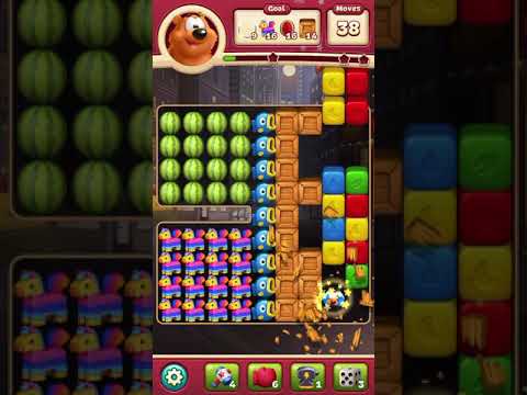 Toon Blast Level 2664 - No Bonuses
