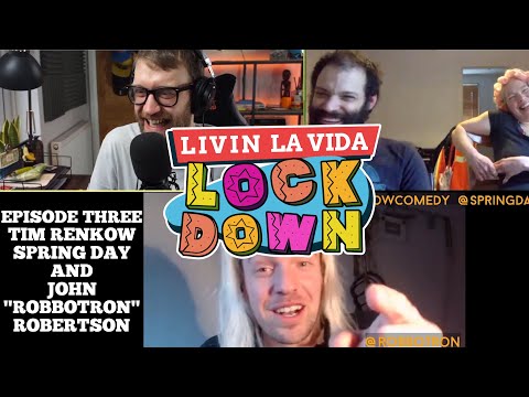 Tim Renkow, Spring Day, John Robertson│Manic Street Keyworkers│Livin La Vida Lockdown 3 Full