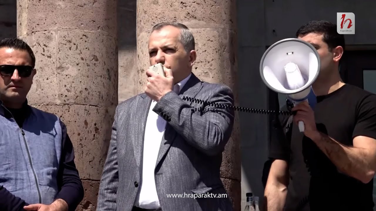 Եթե դուք իսկապես թալանն եք ուզում վերադարձնել, ես կողմ եմ . Շահրամանյանը՝ ակցիայի մասնակիցներին