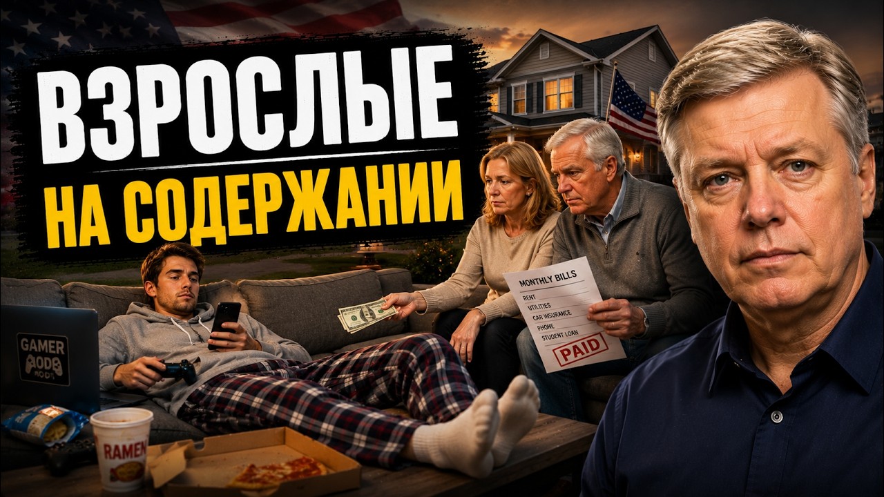 75% американских родителей субсидируют своих взрослых детей