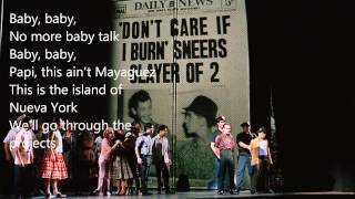 Satin Summer Nights - Paul Simon &amp; Marc Anthony - lyrics