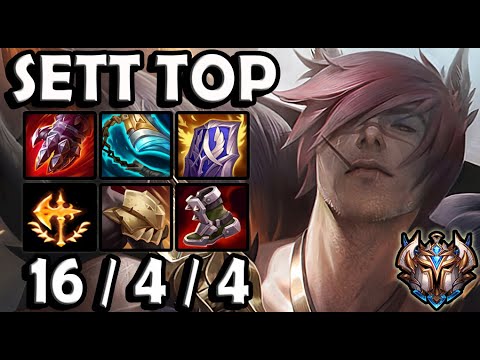 SETT vs TALON [ MID ] Lol Korea Challenger Patch 11.4 ✅