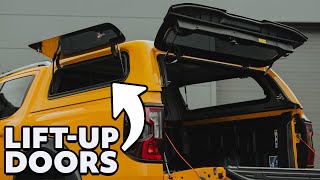 2023 Ford Ranger Aeroklas Hardtop Canopy with Lift-Up Side Windows