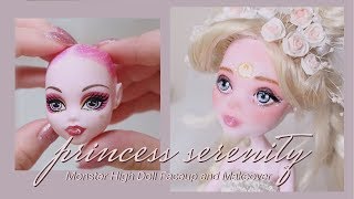 🌙 princess serenity 🌙 // monster high makeover