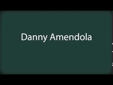 How to pronounce Danny Amendola