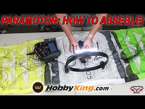H-KING Paramotor V2 Unboxing and Assembly HOW TO!